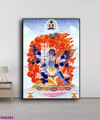 Tải file File tranh phật cổ PG8391 (gốc) chủ đề tâm linh