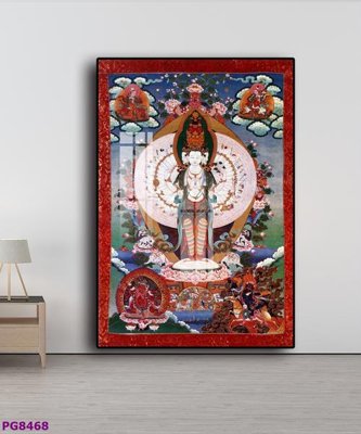 File gốc File tranh phật cổ PG8468 (PSD/TIFF) độ phân giải cao