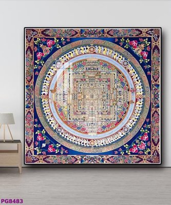 Chi tiết file gốc File tranh phật cổ PG8483 (cho in tráng gương)