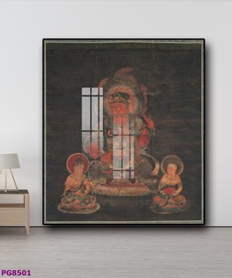 File tranh gốc PSD File tranh phật cổ PG8501 còn nguyên layer