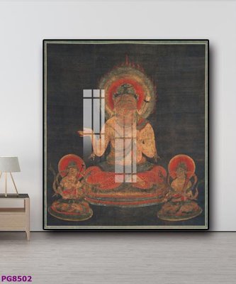 Download file File tranh phật cổ PG8502 (gốc) in mica bàn thờ