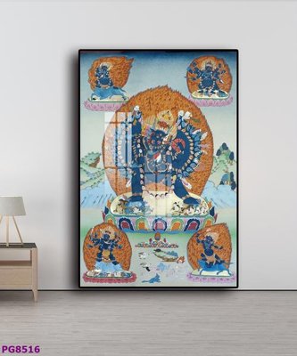 File gốc File tranh phật cổ PG8516 (cho in ấn) độc quyền