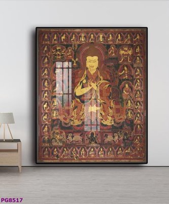 Download file tranh PSD File tranh phật cổ PG8517 để chỉnh sửa