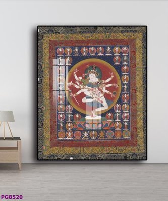 File tranh File tranh phật cổ PG8520 (gốc) in film