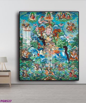 File PSD File tranh phật cổ PG8527 (nguyên gốc) chất lượng cao