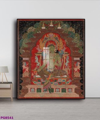 File in trần File tranh phật cổ PG8541 (file gốc) phong thủy