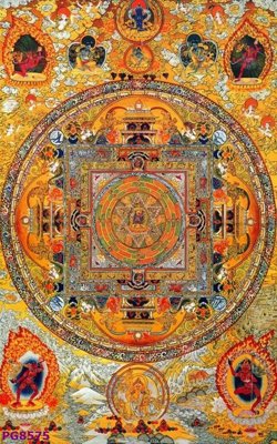 Tải file File tranh phật cổ PG8575 (gốc) làm file in ấn