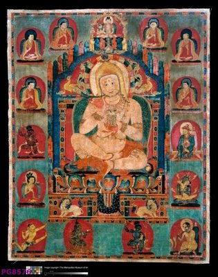 File gốc in ấn File tranh phật cổ PG8576 độ phân giải cao