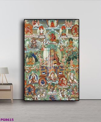 Tải file File tranh phật cổ PG8615 (gốc) làm file quảng cáo