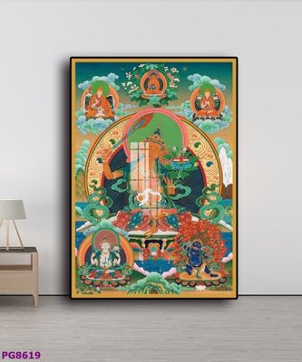 Tải file File tranh phật cổ PG8619 (gốc) làm file in ấn