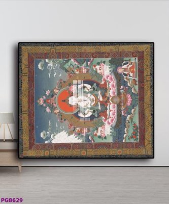 File tranh File tranh phật cổ PG8629 (gốc) in film