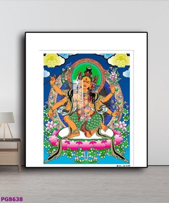 Chi tiết file ảnh File tranh phật cổ PG8638 sắc nét