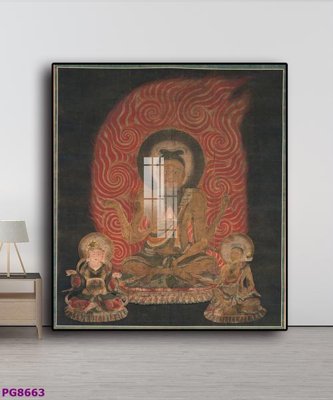 File gốc File tranh phật cổ PG8663 (bản quyền) cho in ấn