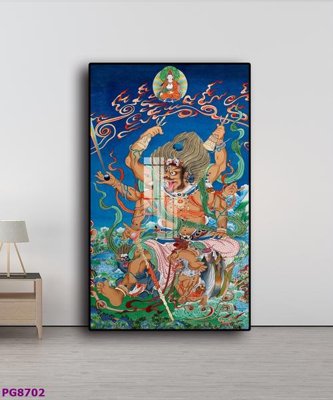 Tải file File tranh phật cổ PG8702 (ảnh gốc) in tráng gương