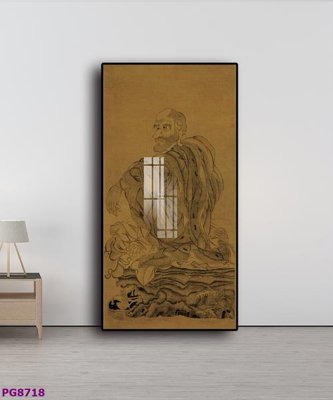 File PSD File tranh phật cổ PG8718 (bản gốc) chất lượng nhất