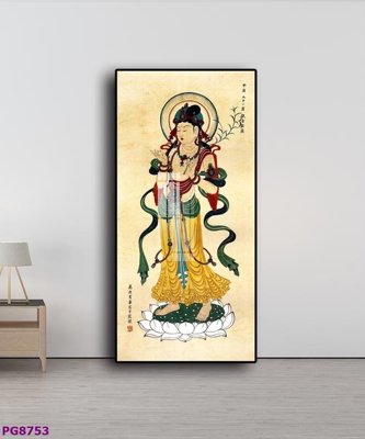 File tranh File tranh phật cổ PG8753 (gốc) chủ đề con người