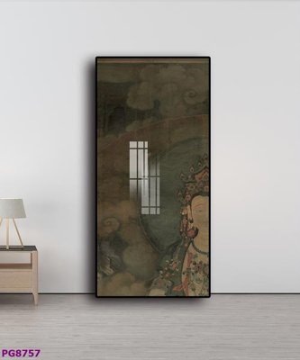 File gốc File tranh phật cổ PG8757 (cho in ấn) độc quyền