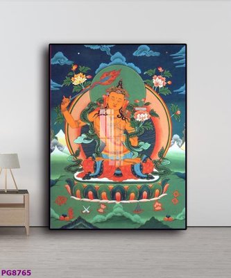 File tranh File tranh phật cổ PG8765 (gốc) in vải canvas