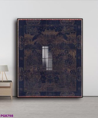 File gốc File tranh phật cổ PG8798 (in mica) cắt laser