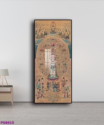 Mua file tranh gốc File tranh phật cổ PG8915 tại Filetranh.com