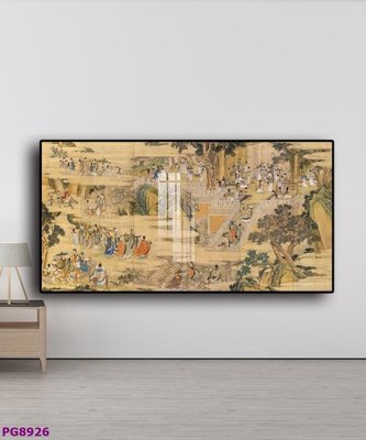 Download file File tranh phật cổ PG8926 (gốc) in mica bàn thờ