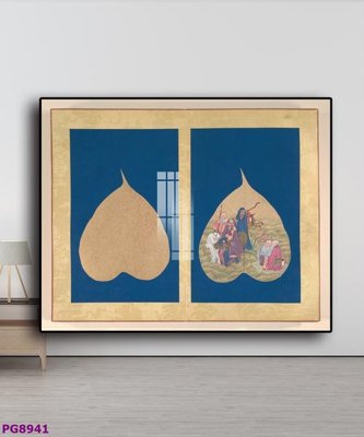 File PSD File tranh phật cổ PG8941 (nguyên bản) cho thiết kế