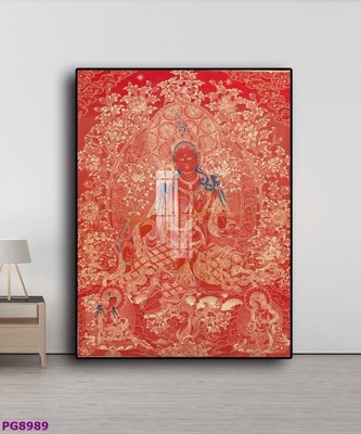 File gốc File tranh phật cổ PG8989 (phong cách) tối giản