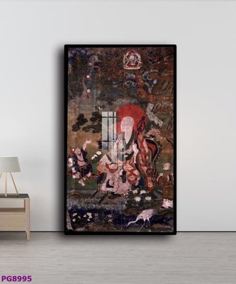 Hình ảnh file gốc in lụa File tranh phật cổ PG8995