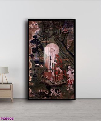 File PSD File tranh phật cổ PG8996 (gốc) cho designer