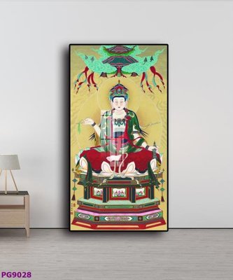 File gốc File tranh phật cổ PG9028 (cho in ấn) từ kho Filetranh