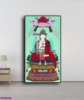 Tải file gốc File tranh phật cổ PG9036 (để in lụa)