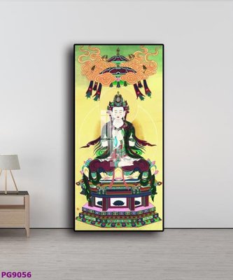 File gốc File tranh phật cổ PG9056 (phong cách) tối giản