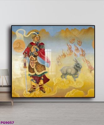 File PSD File tranh phật cổ PG9057 (bản gốc) chất lượng nhất