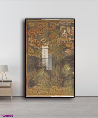 Tải file File tranh phật cổ PG9095 (gốc) làm file tranh quảng cáo