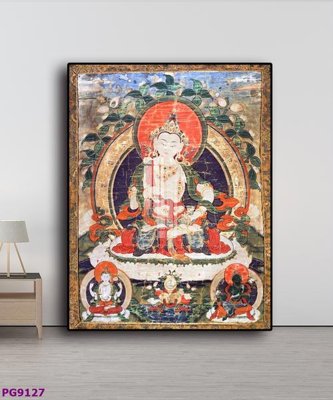 Hình ảnh file gốc File tranh phật cổ PG9127 cho in UV