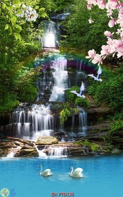 Tải file gốc File phong thủy đứng thác nước PTD135 (in khổ lớn) quảng cáo