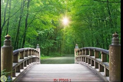 File tranh File phong thủy đứng thác nước PTD16 (gốc) chủ đề trẻ em