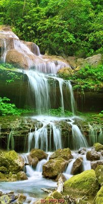 Download file gốc File phong thủy đứng thác nước PTD179 (in mica) 3D