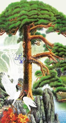 File in ấn cao cấp File phong thủy đứng thác nước PTD2152 (file gốc)