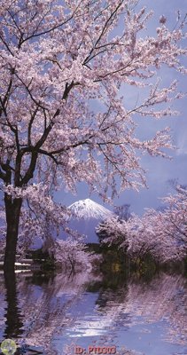 Tệp tin gốc File phong thủy đứng thác nước PTD303 (dùng cho in) File phong thủy đứng thác nước PTD303