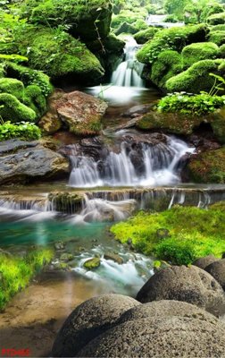 Tải file gốc File phong thủy đứng thác nước PTD465 (bản PSD) chỉnh sửa được