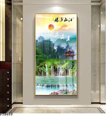 Mua file gốc File phong thủy đứng thác nước PTD609 (PSD) tại Filetranh.com