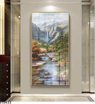 File in trần File phong thủy đứng thác nước PTD622 (bản gốc) trời sao