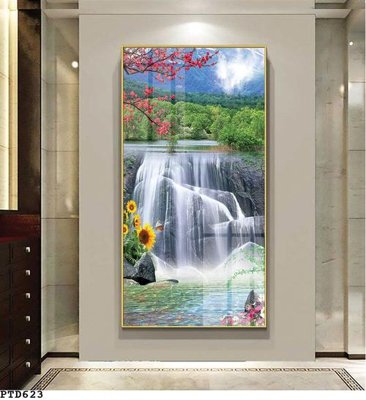 Tải file gốc File phong thủy đứng thác nước PTD623 (bản PSD) đầy đủ layer