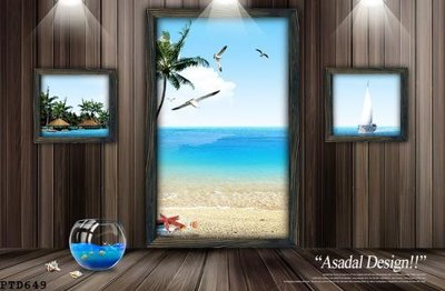 File in ấn File phong thủy đứng thác nước PTD649 chuyên nghiệp