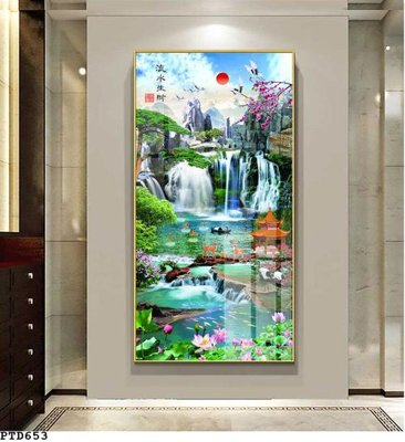 Tải về file gốc File phong thủy đứng thác nước PTD653 (chuẩn in ấn)