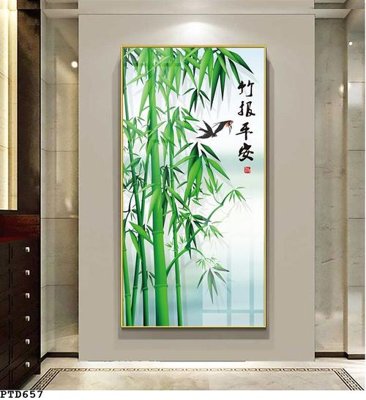 File gốc File phong thủy đứng thác nước PTD657 (in mica) cắt laser