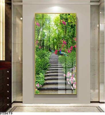 File PSD File phong thủy đứng thác nước PTD679 (gốc) cho designer