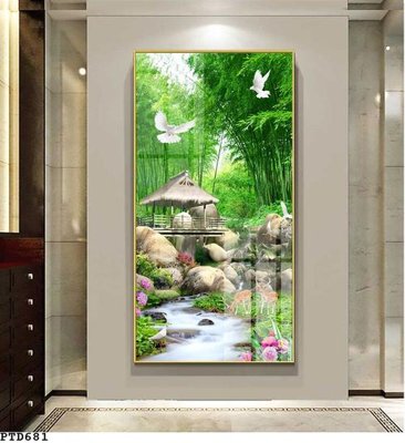 Tải file File phong thủy đứng thác nước PTD681 (gốc) chủ đề tôn giáo