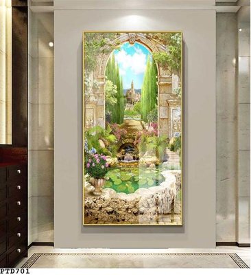 Tải file gốc File phong thủy đứng thác nước PTD701 dùng cho in ấn